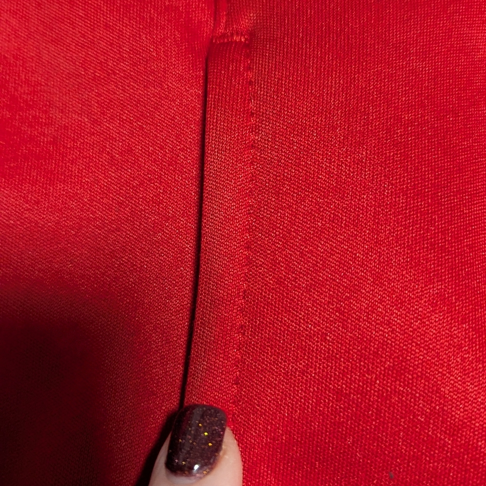 Nike Red And Black Dri Fit Hoodie - Picture 5 of 6